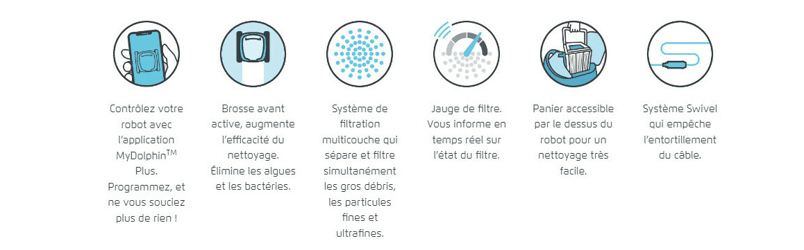 Dolphin E50i Robot de la piscina - Garantía de 3 años-Nuevo - Image 3