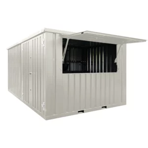 Contenedor de barra extraíble XL 4 × 3 metros White RAL 9016-Nuevo