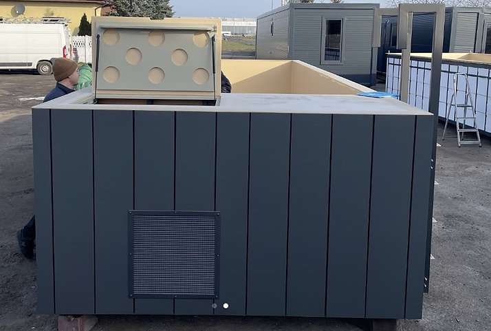 Polipropileno 6.5 x2.6M Contenedor de la piscina de polipropileno-Nuevo - Image 6