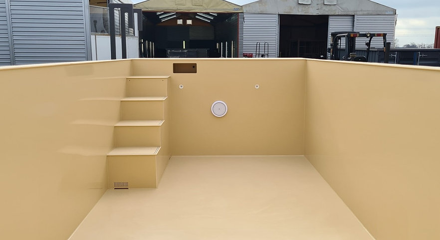 Polipropileno 6.5 x2.6M Contenedor de la piscina de polipropileno-Nuevo - Image 5