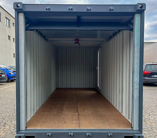 Contenedor marítimo 20 'con puertas de garaje seccionales-Nuevo - Image 13