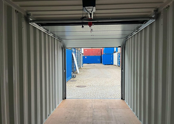 Contenedor marítimo 20 'con puertas de garaje seccionales-Nuevo - Image 6
