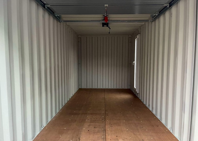 Contenedor marítimo 20 'con puertas de garaje seccionales-Nuevo - Image 5