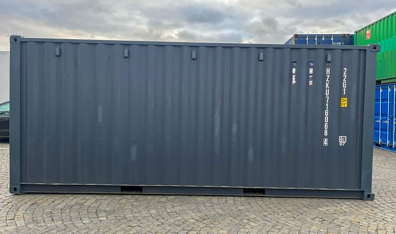 Contenedor marítimo 20 'con puertas de garaje seccionales-Nuevo - Image 3