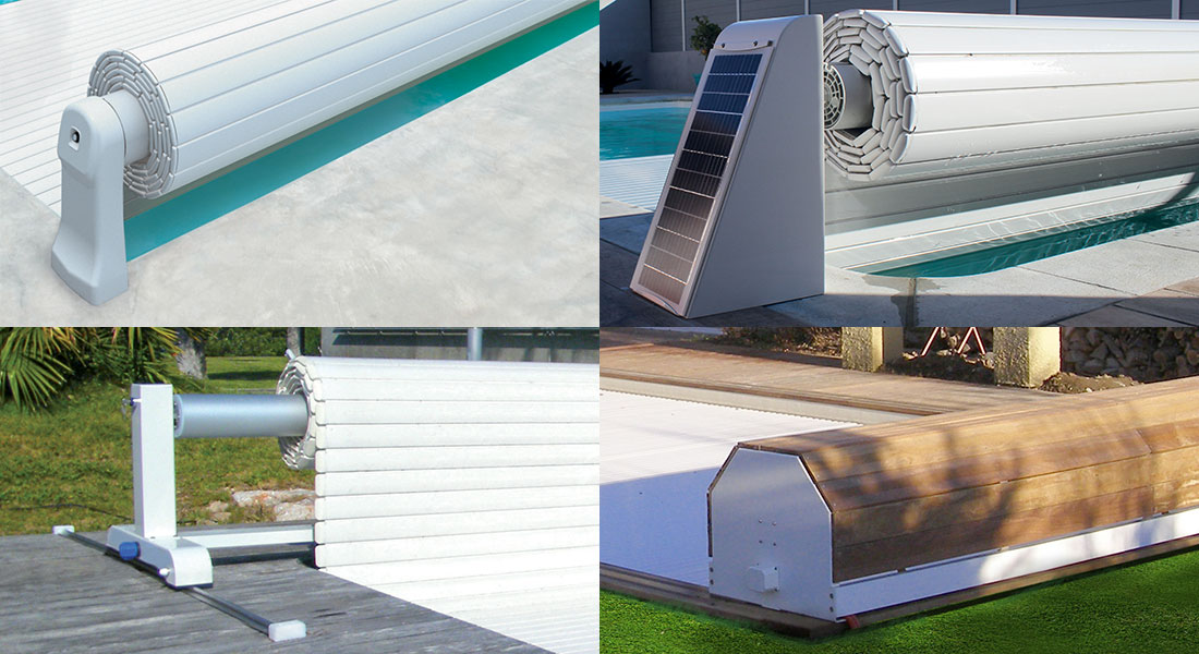 Obturador del rodillo: cubierta automática de la cubierta de linea 6.5 m x 2.5 m-Nuevo - Image 9