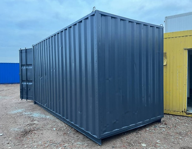 Contenedor marítimo 20 'con puertas de garaje seccionales-Nuevo - Image 12